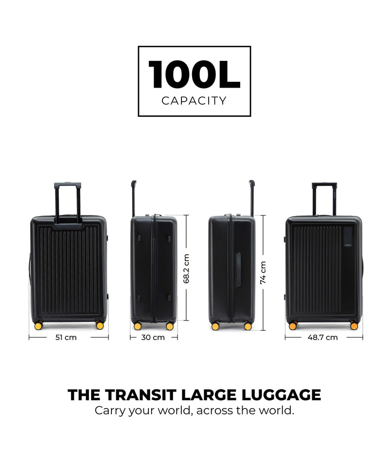 Color_Money Moves | The Transit Luggage - Check-in Large