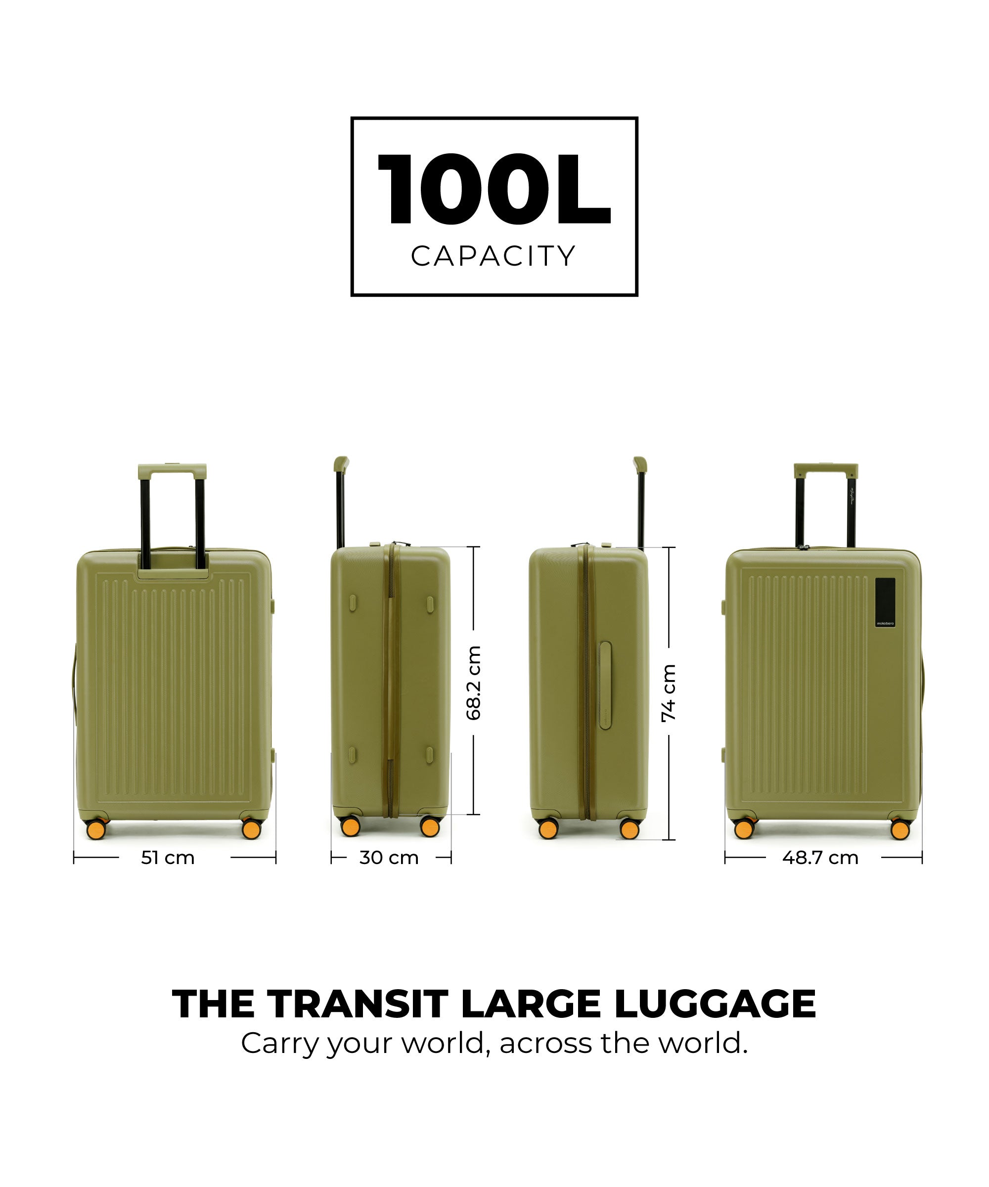 The Transit Luggage Check in Large