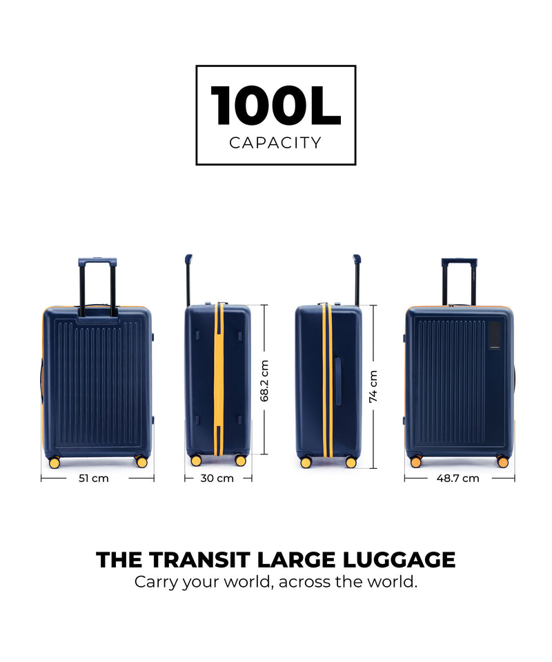 Color_We Meet Again Sunray | The Transit Luggage - Check-in Large