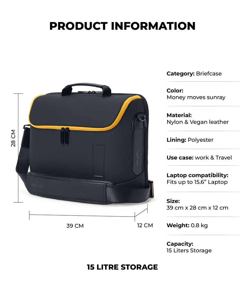 Color_Money Moves Sunray | The Transit Briefcase