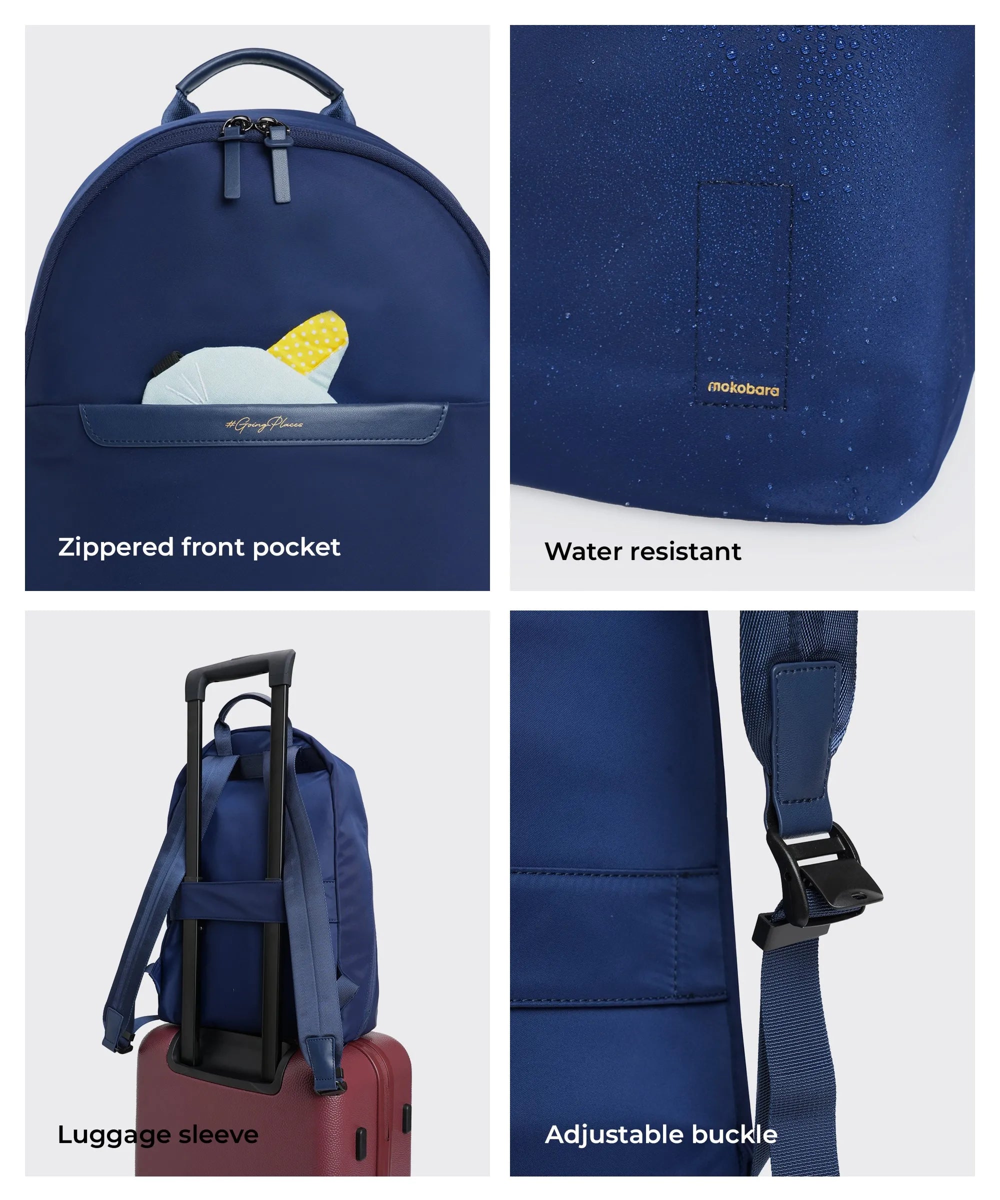 Color_Ocean | The Zip Around Backpack