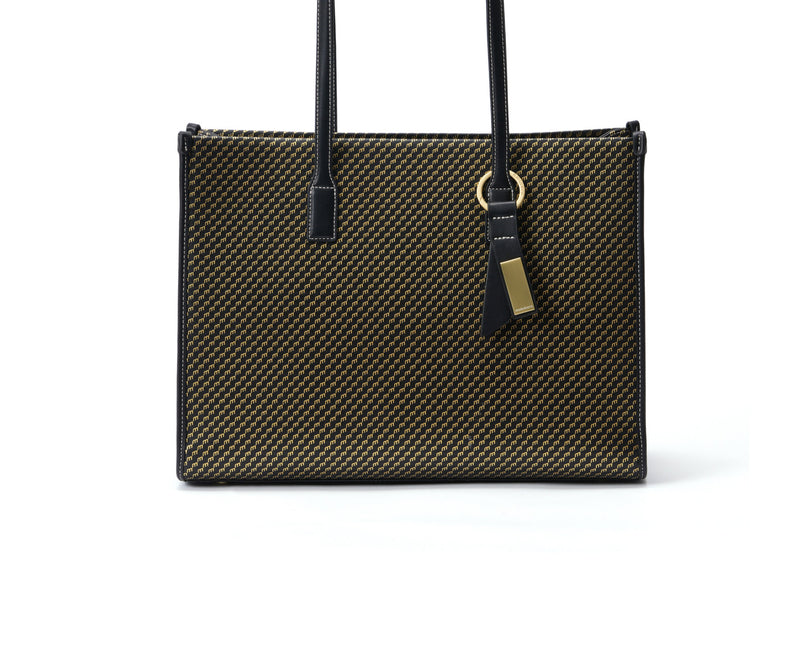 Skye Tote in black 24k Mokogram