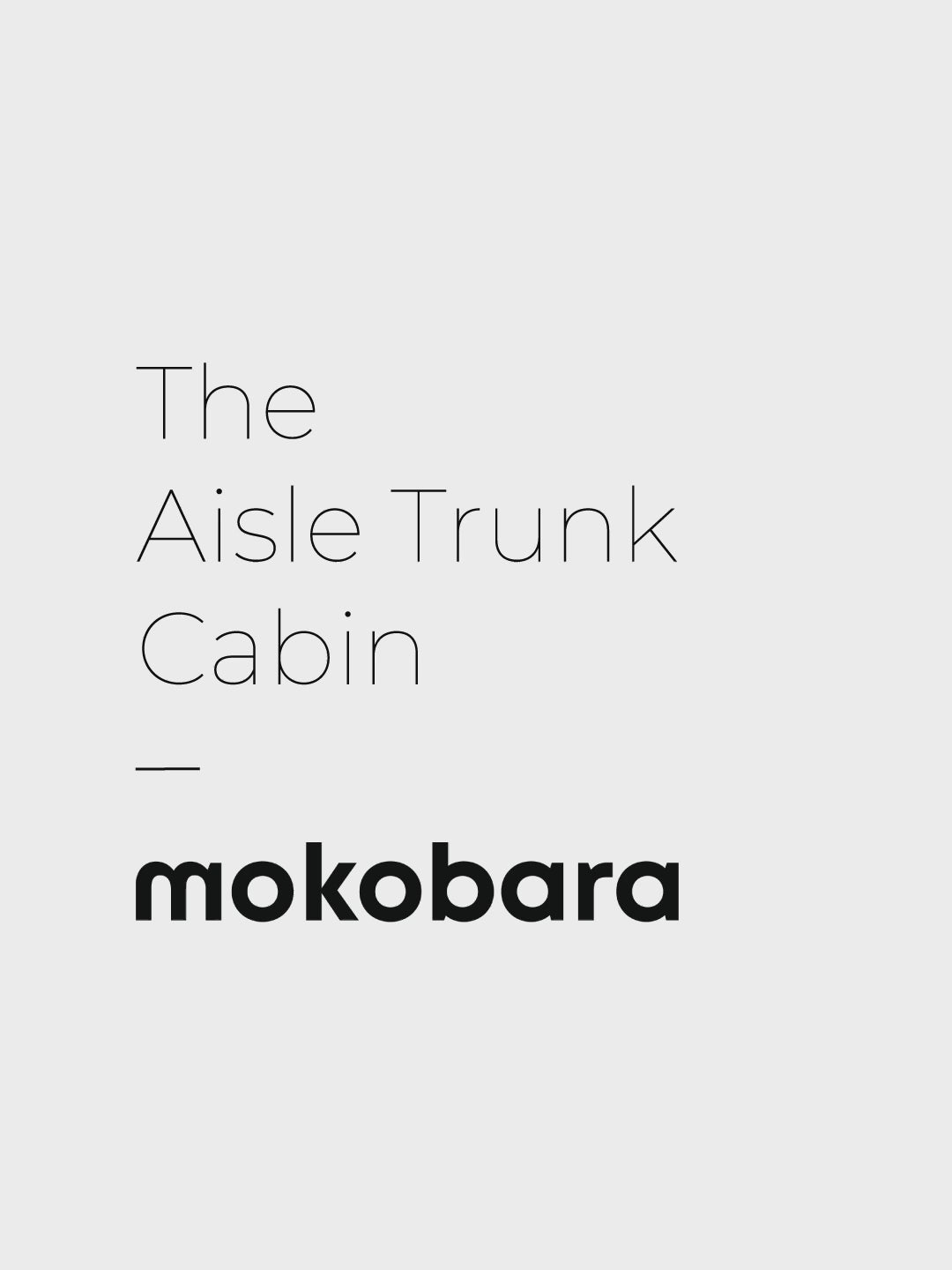 Color_Shy Blue | The Aisle Trunk - Cabin