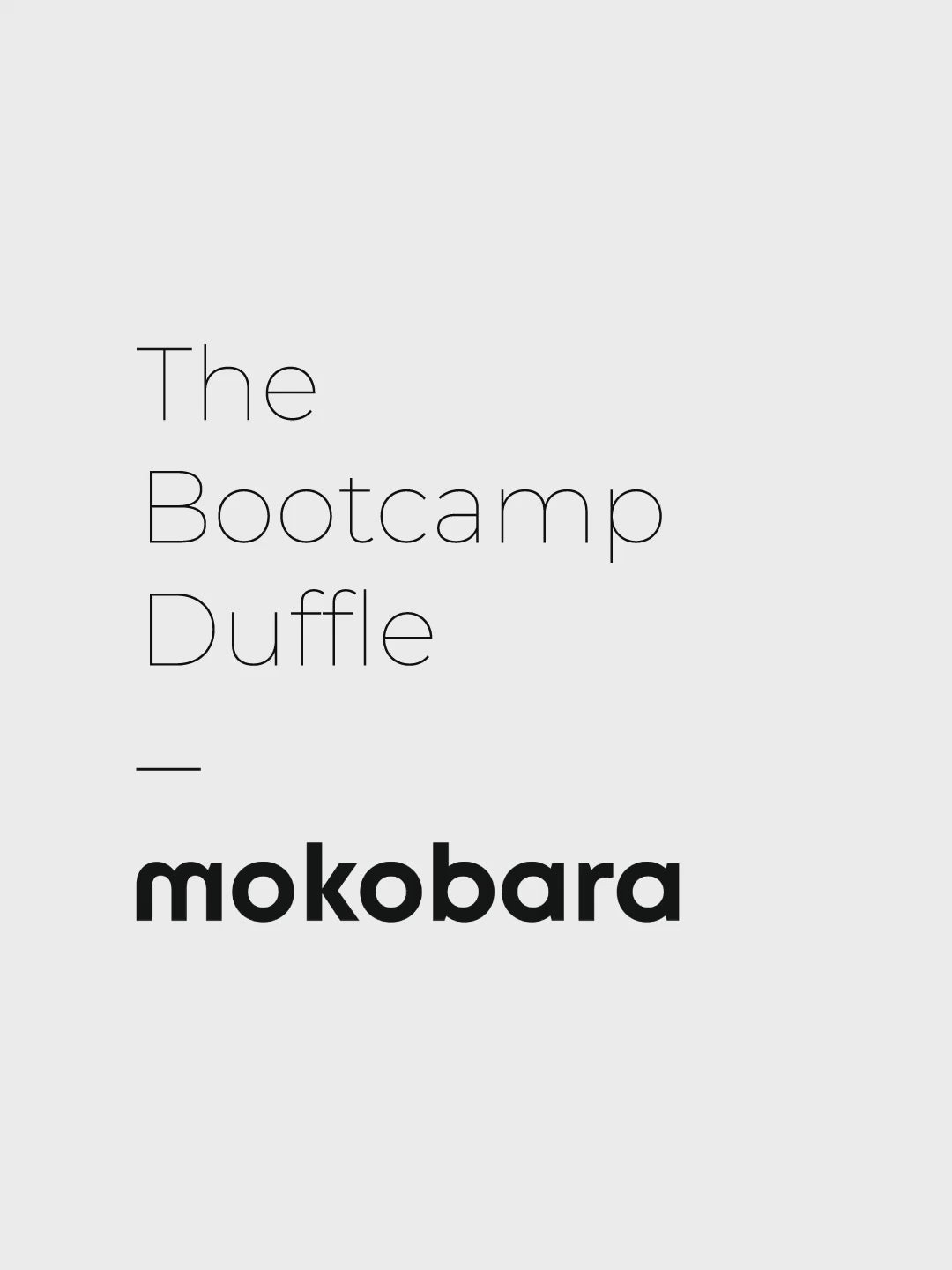 Color_Ocean | The Bootcamp Duffle