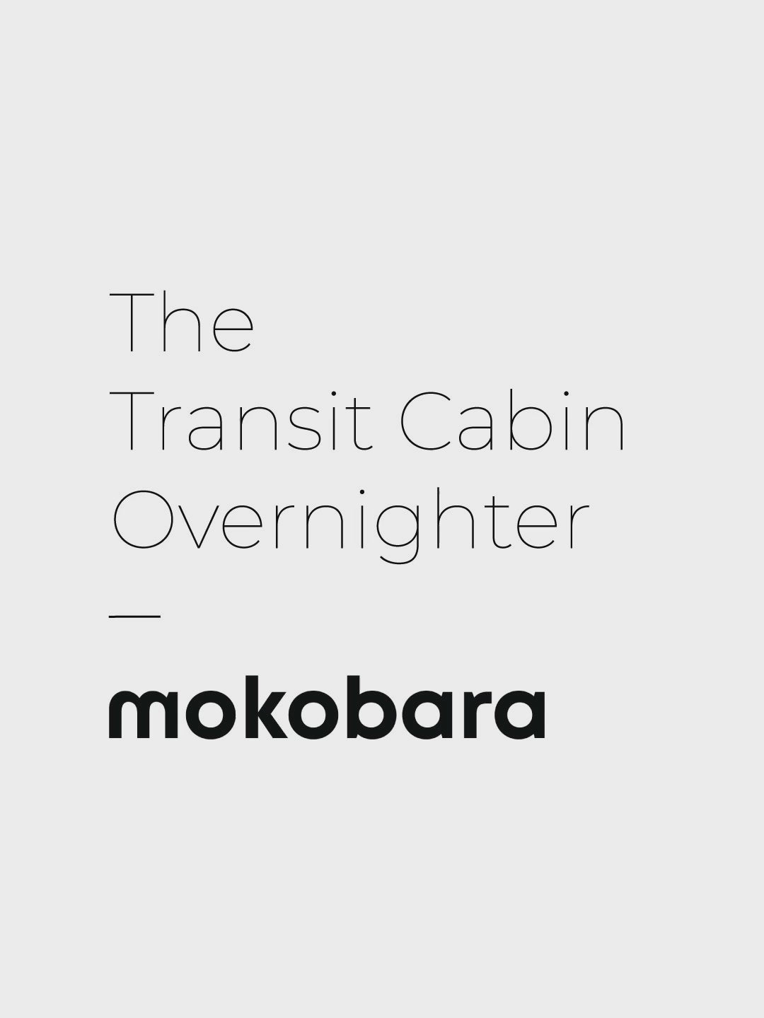 Color_So Matcha 2.0 | The Transit Cabin Overnighter