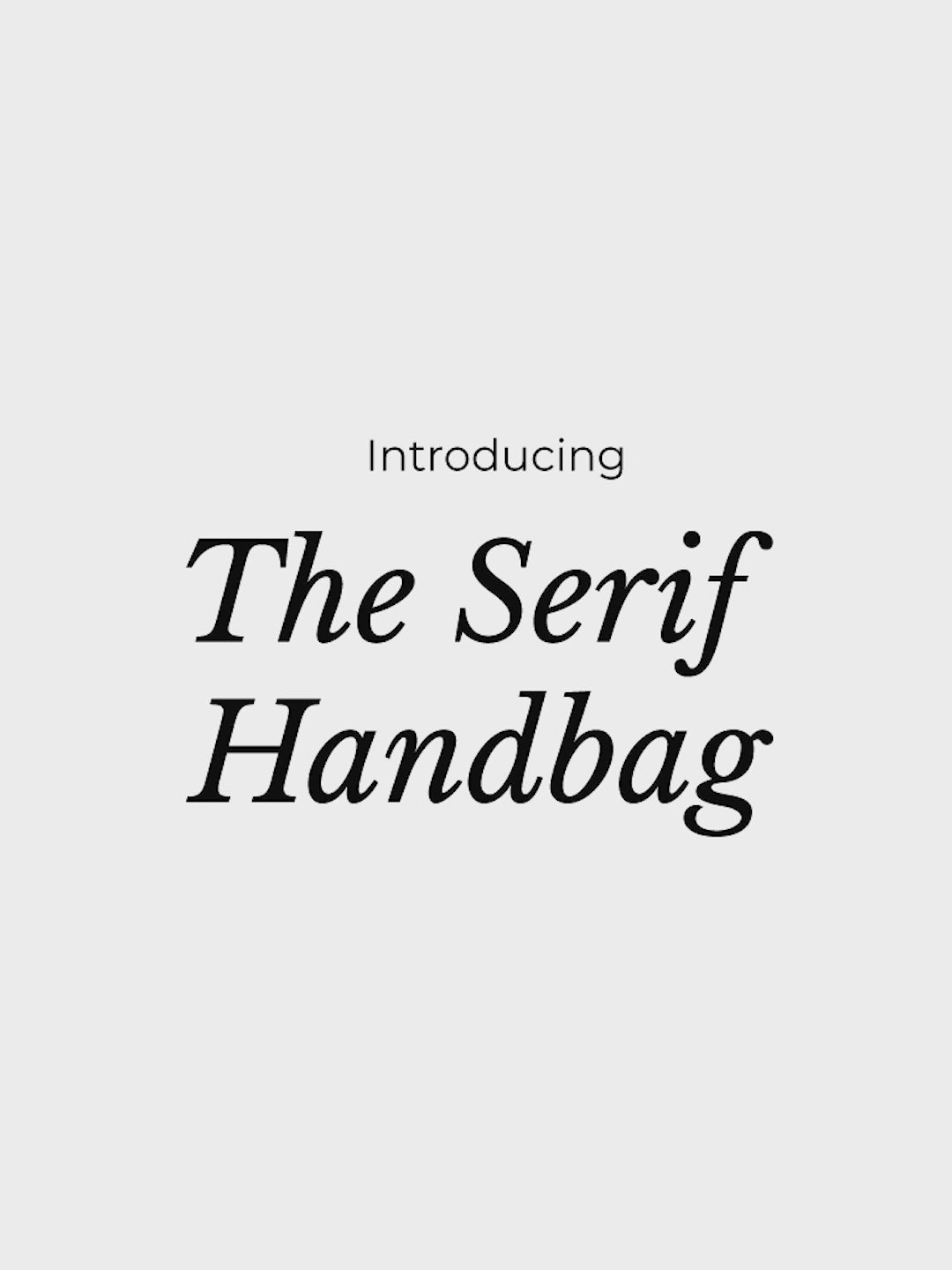 Color_Starlight | The Serif Handbag