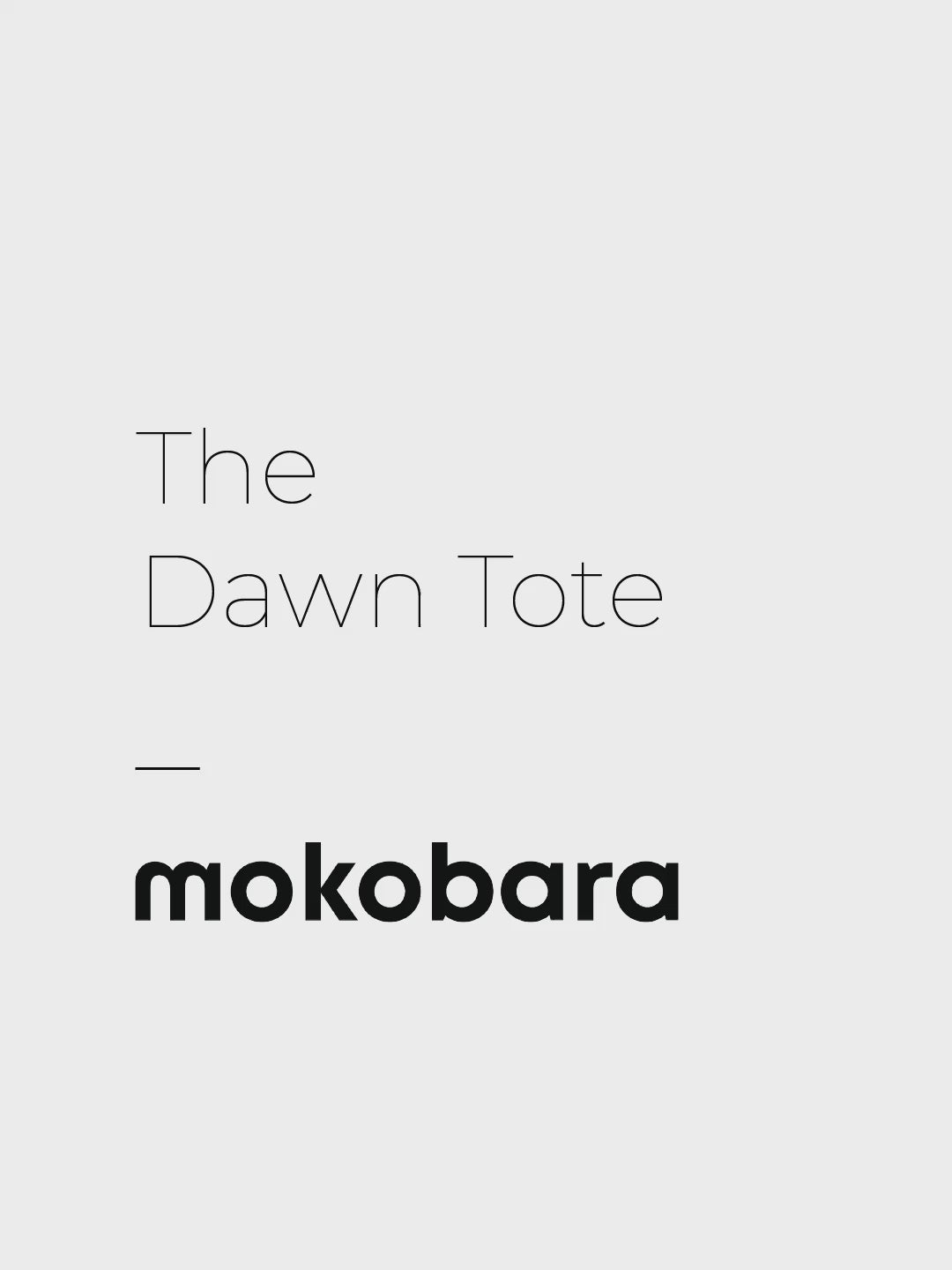 Color_Cotton Cloud  | The Dawn Tote