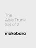 Color_Shy blue | The Aisle Trunk set of 2 
