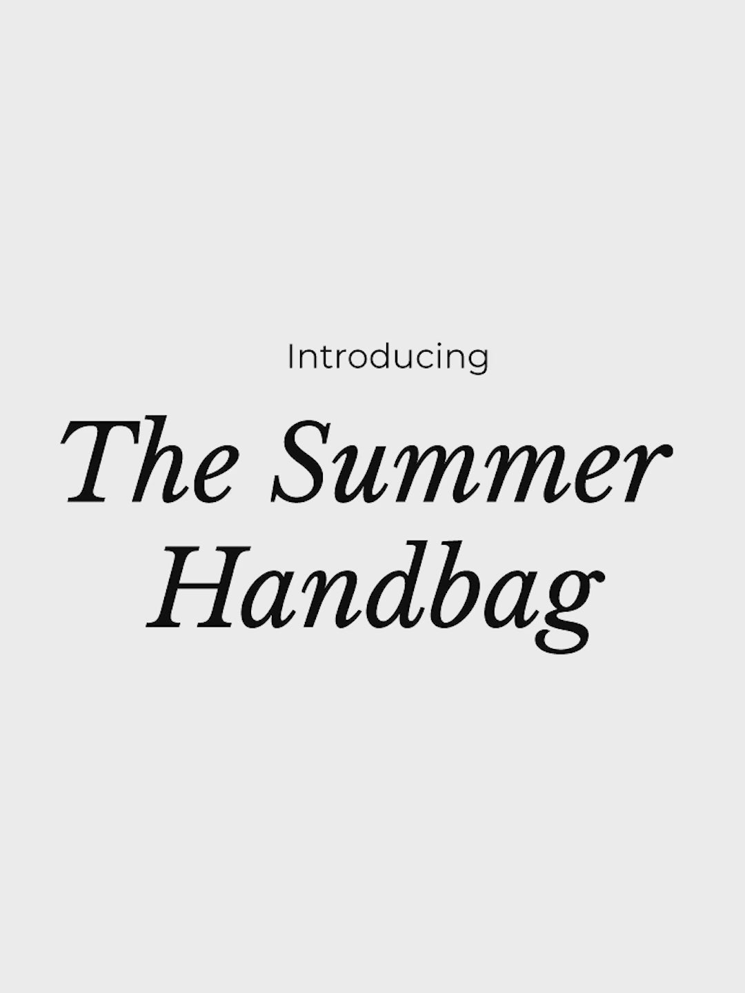 Color_Starlight | The Summer Handbag