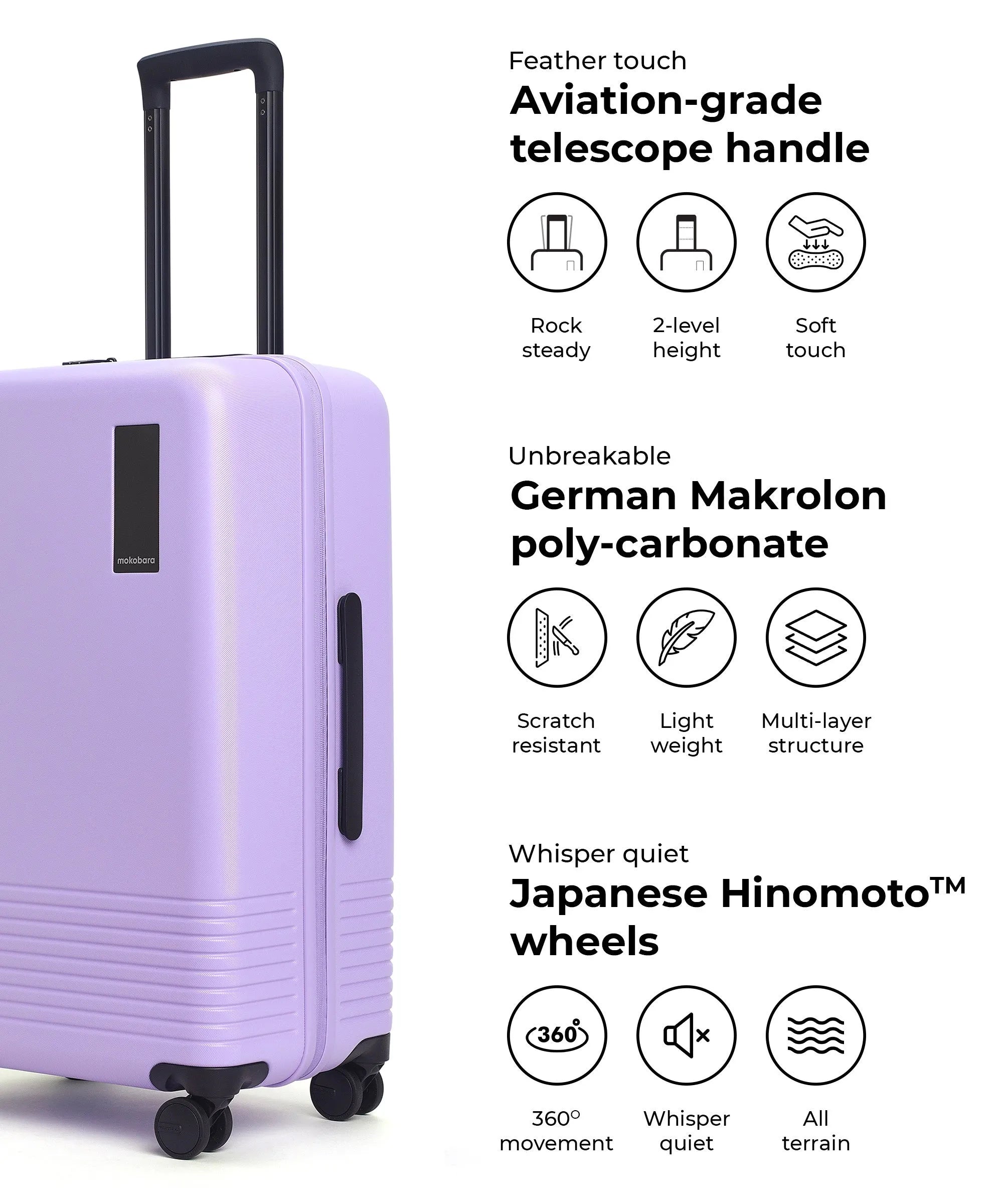 Color_Cosmic Vibes (Limited Edition) | Set of Two Luggage
