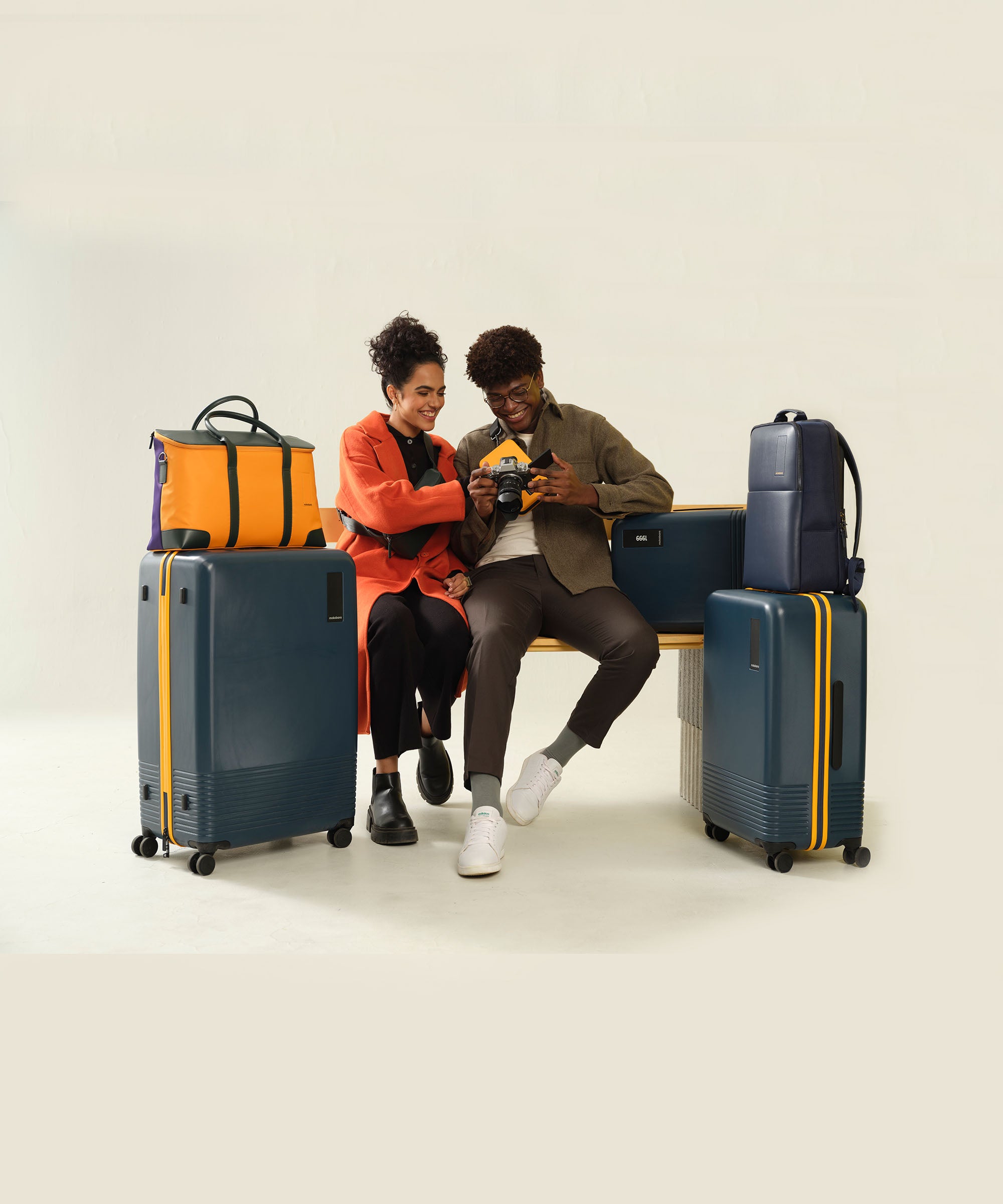 Color_Ocean Sunray (Limited Edition) | Set of 3 Luggage