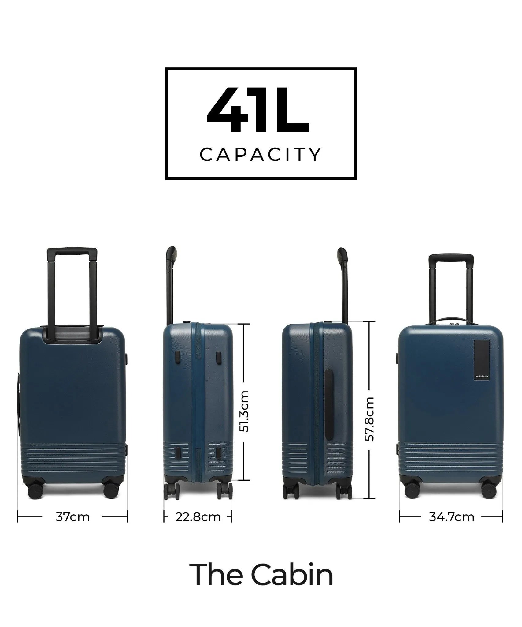 Color_Space Blue | Set of Two Luggage