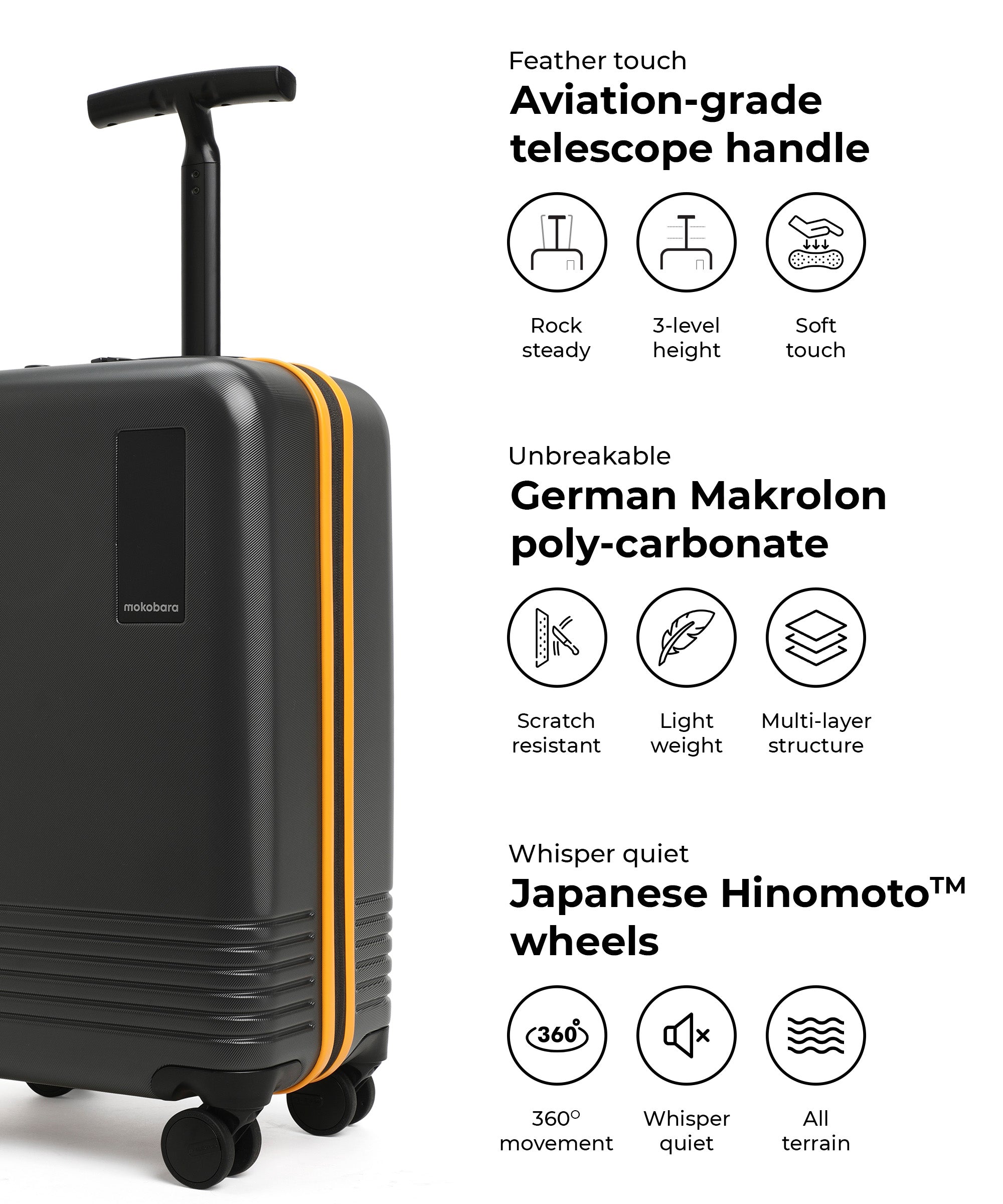 Color_ {{ variants_option }} | The Float - Cabin Luggage