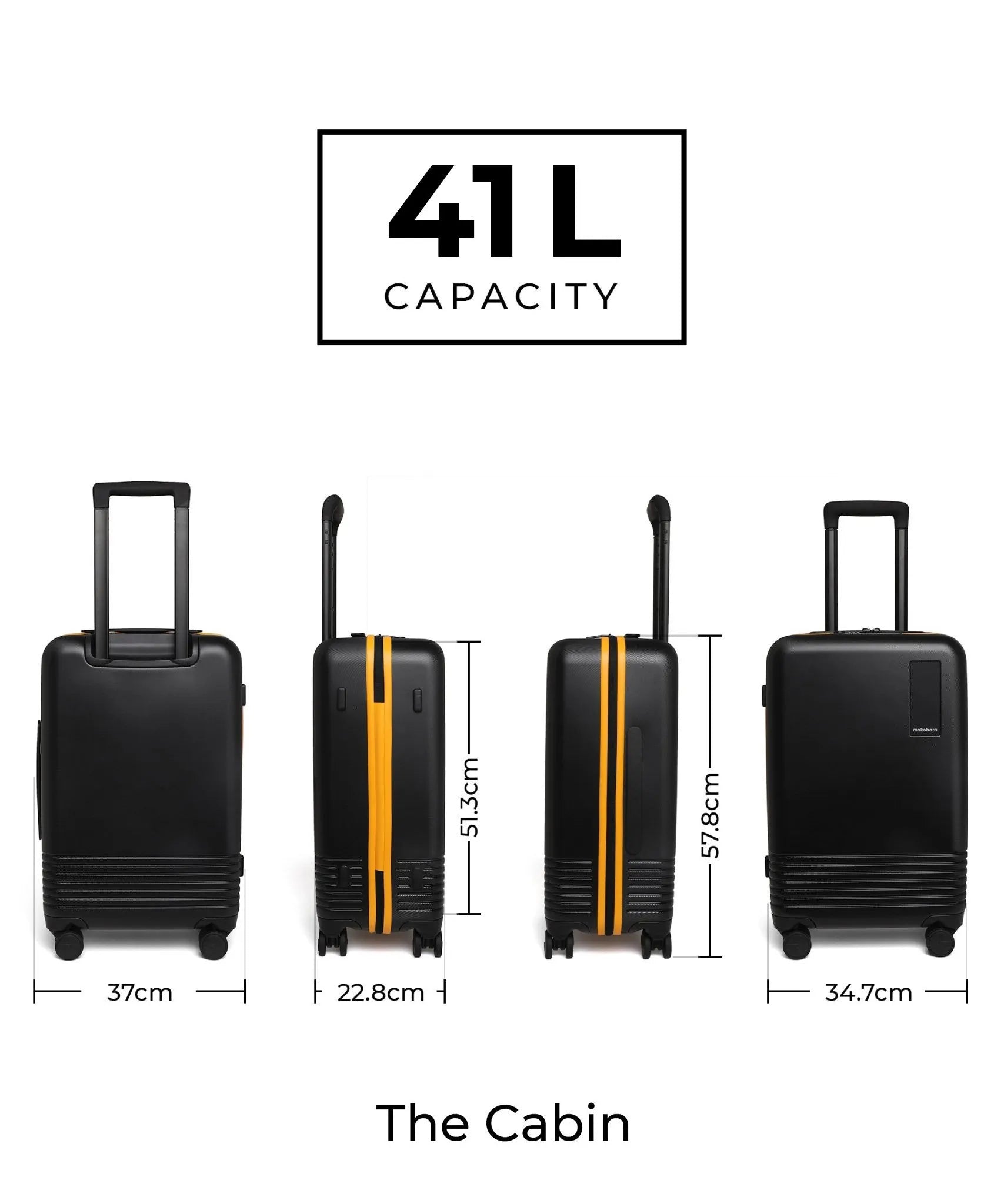 Color_Crypto Sunray (Limited Edition) | Set of Two Luggage
