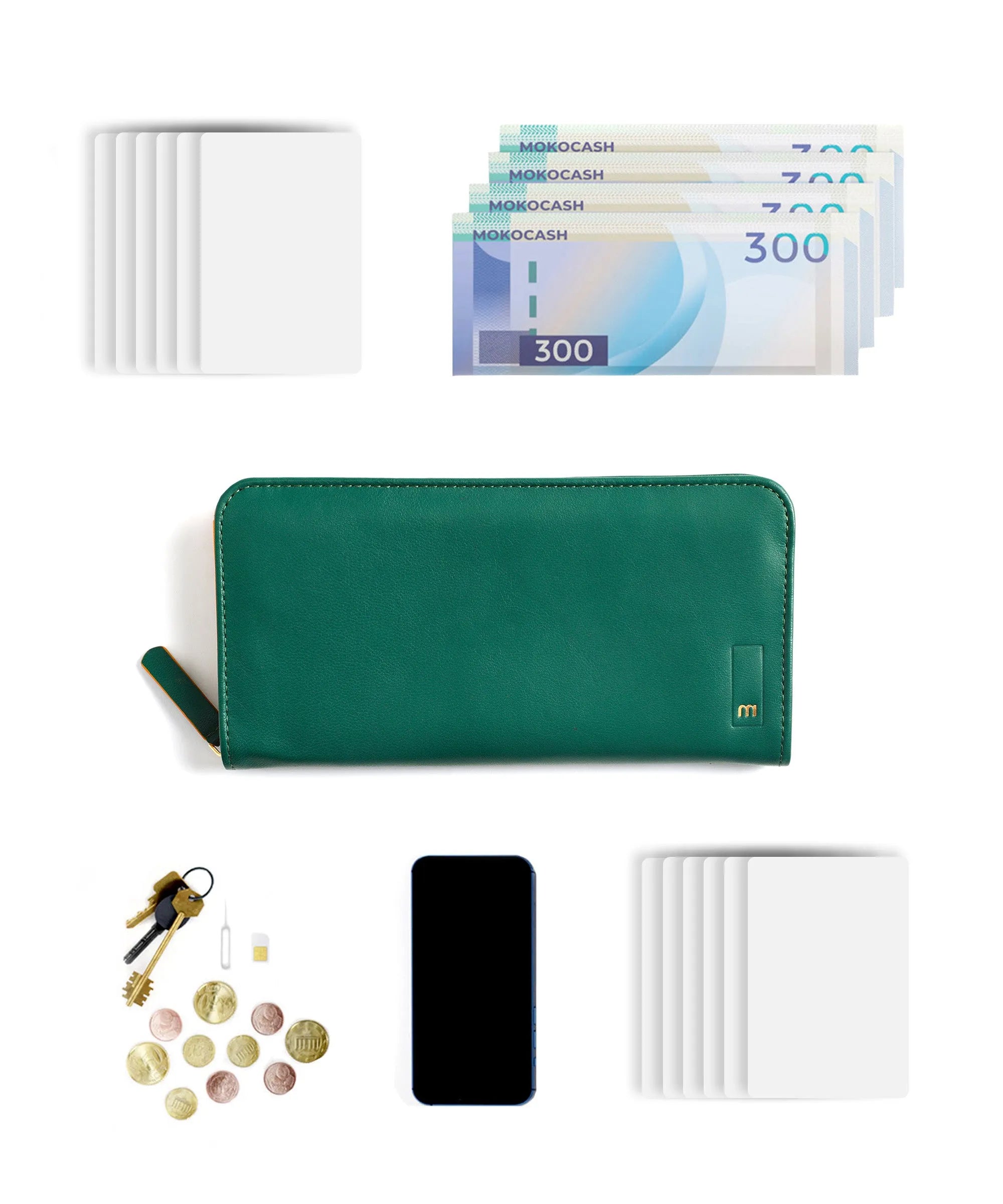 Color_Green Energy | Women's Folio Wallet