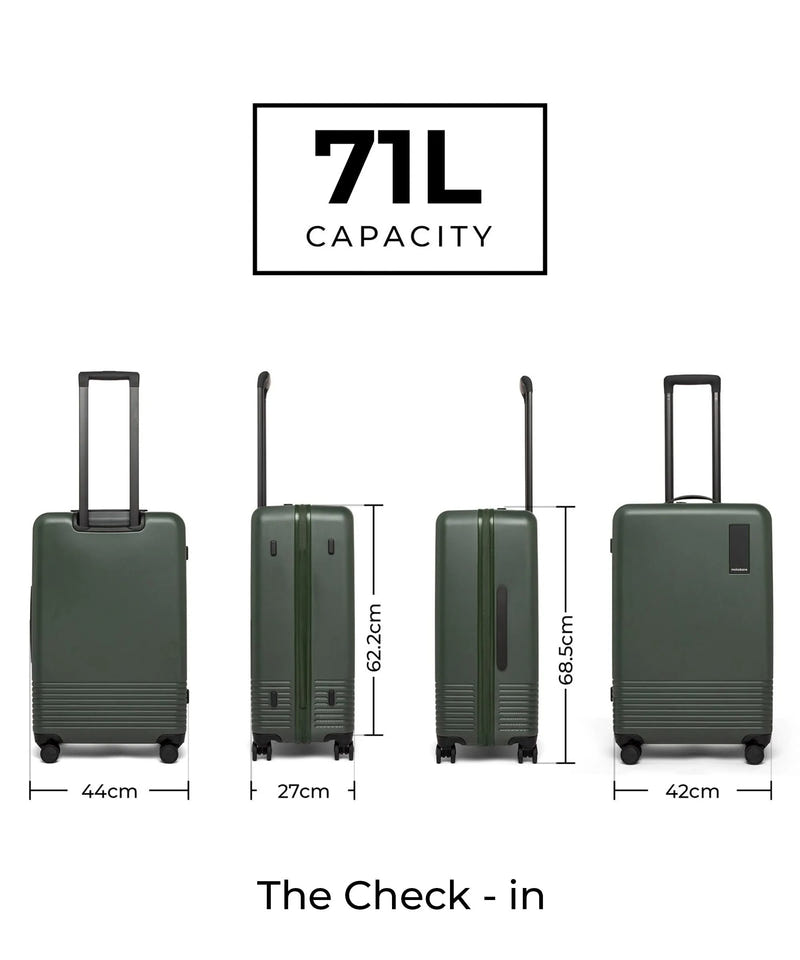 Color_Seaweed Green | The Set of 2 Luggage