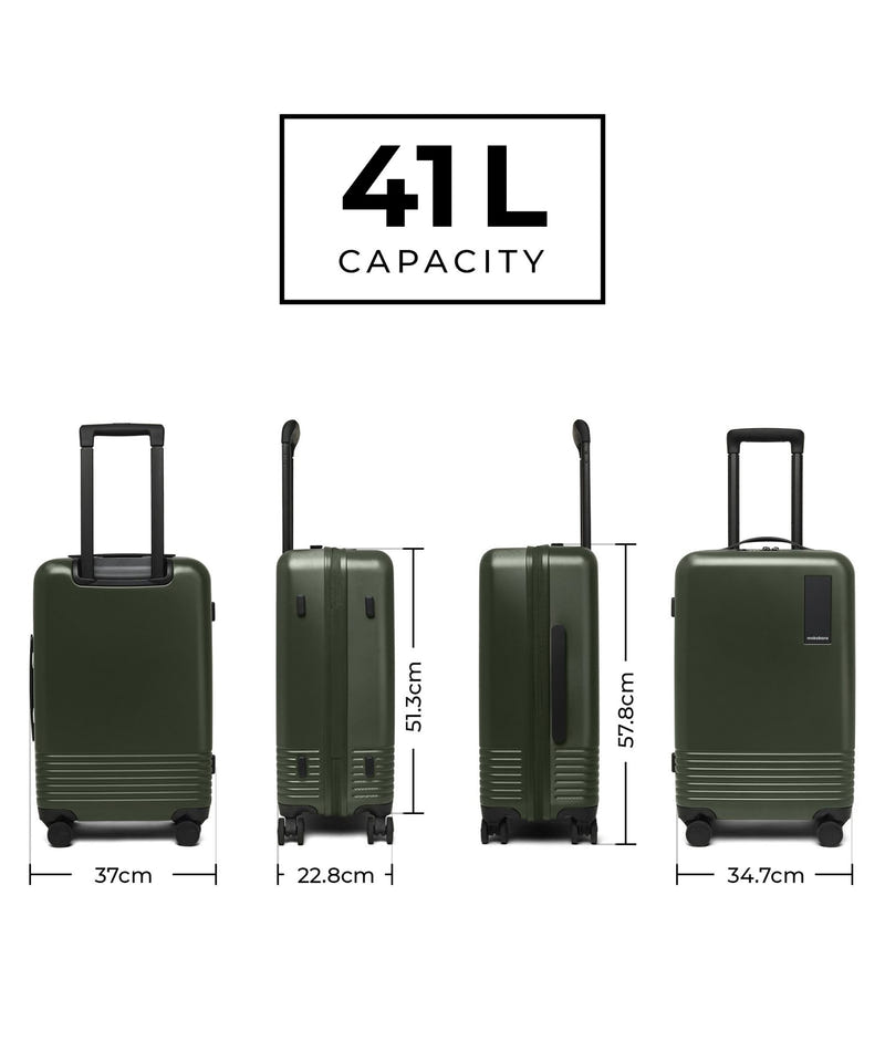 Color_Seaweed Green | The Set of 3 Luggage