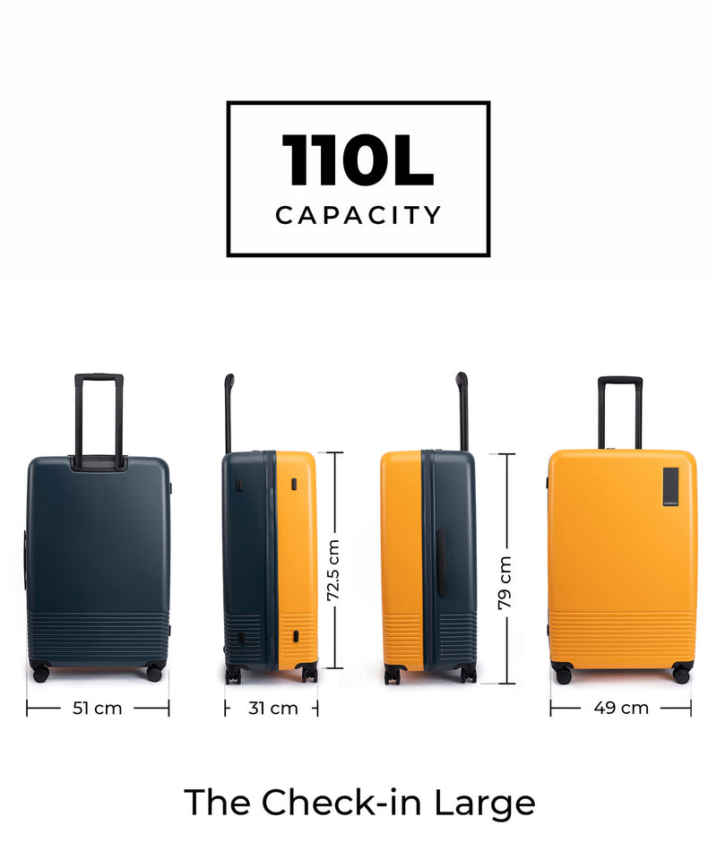 Color_Beach Sunrise | The Set of 3 Luggage