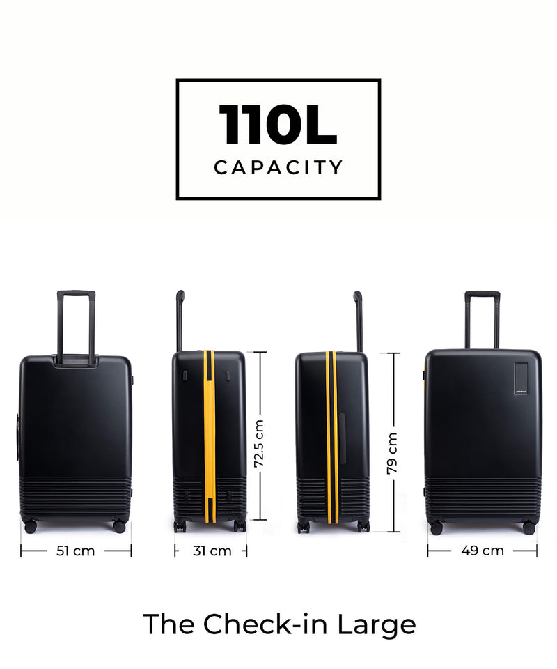 Color_Money Moves Sunray | The Set of 3 Luggage