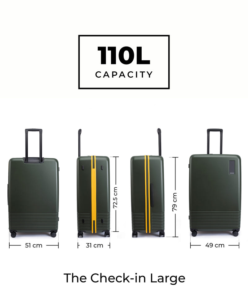 Color_Forest Sunray | The Set of 3 Luggage