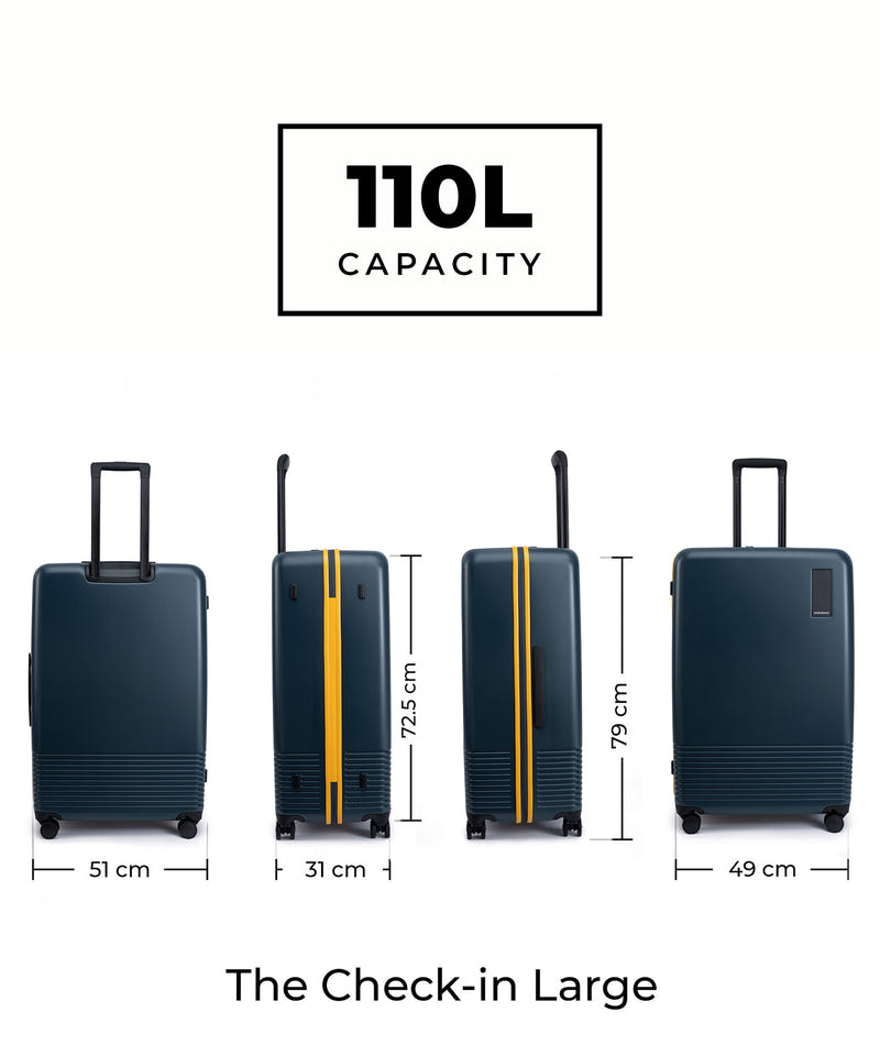 Color_Ocean Sunray | The Set of 3 Luggage
