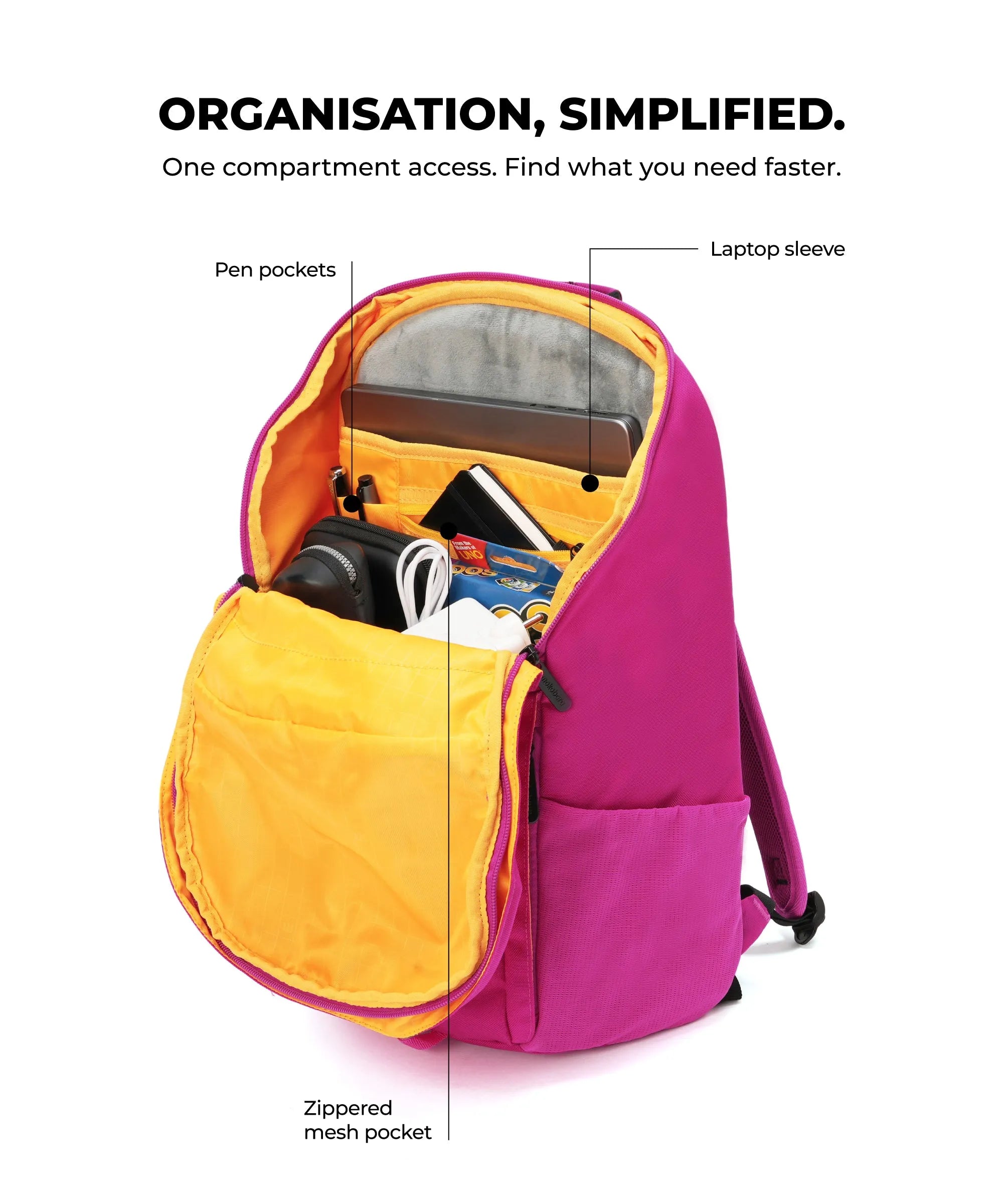 Color_Soul Shine | The Aviator Backpack - 23L