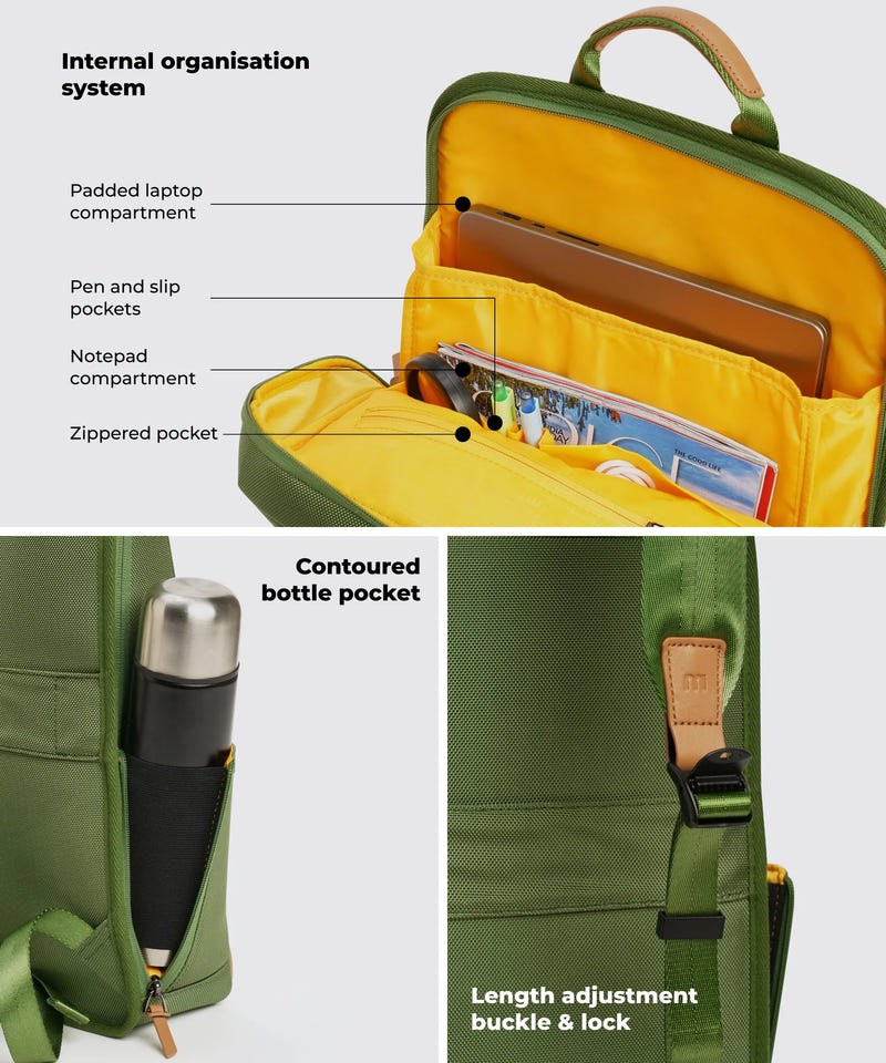 Color_Rainforest | The Backpack Lite - 15L