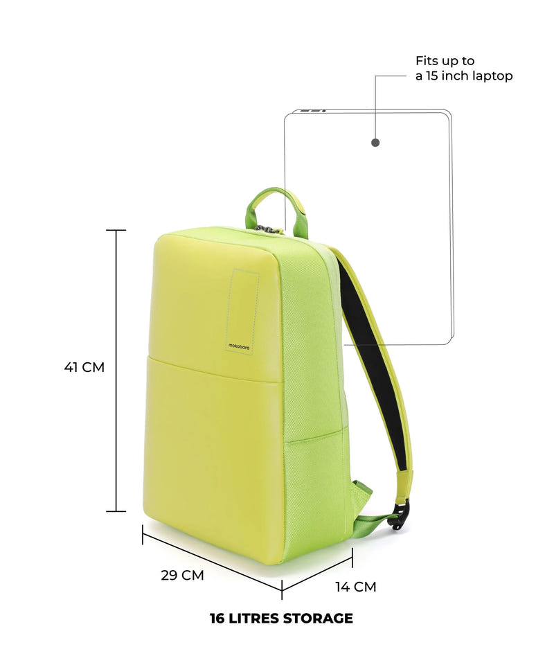 Color_Happy Green | The Backpack - 16L