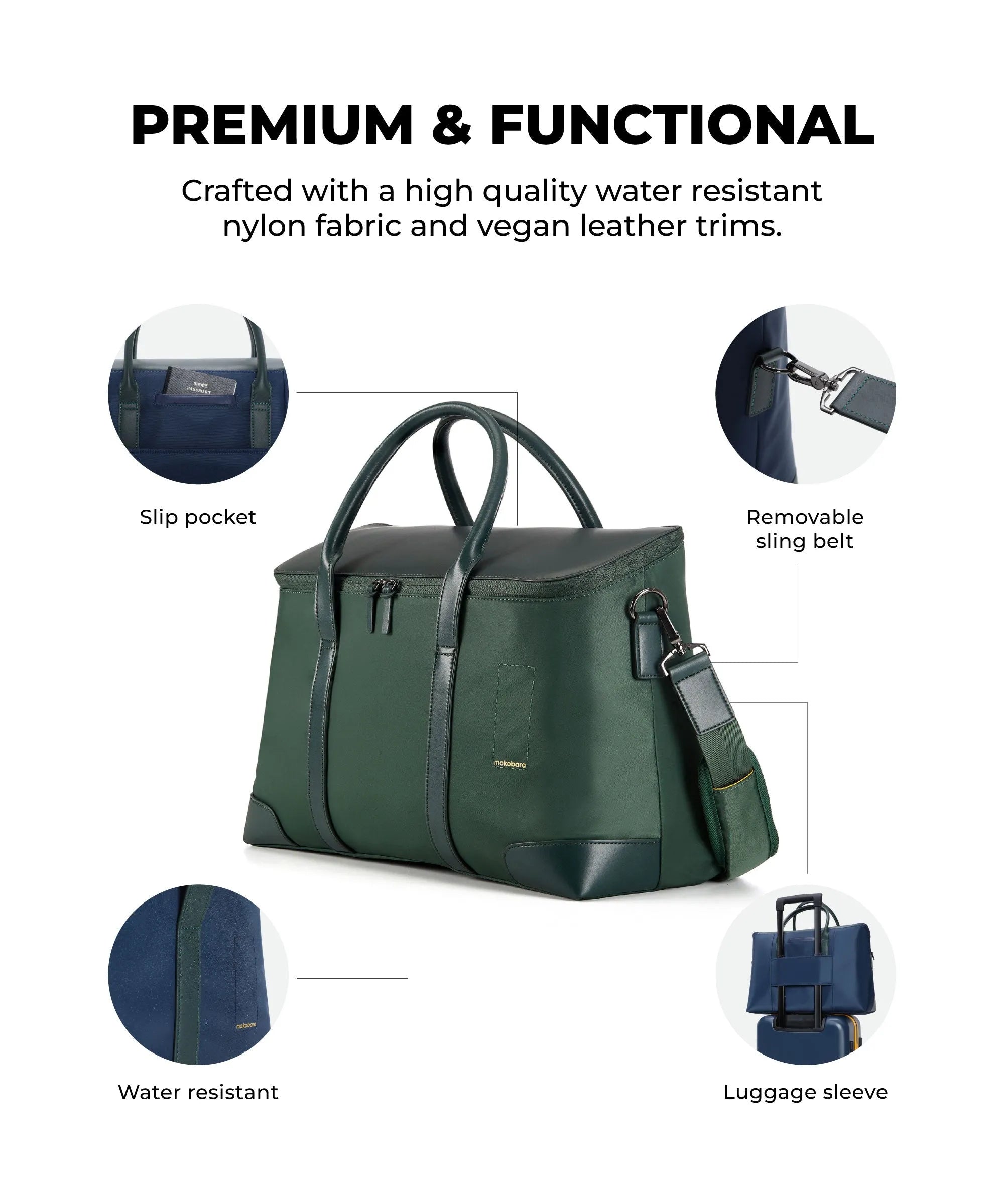 Color_Lawn party (Limited Edition) | The Cabin Duffle