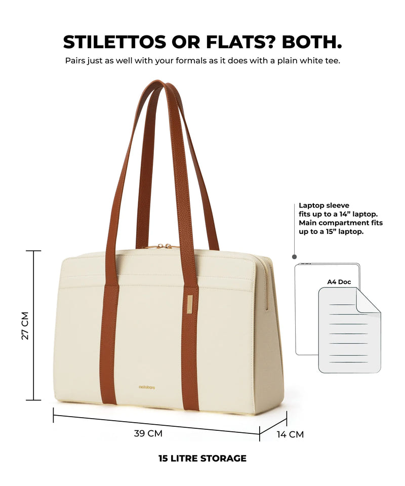 Color_Coconut Cream 2.0 | The Celeste Tote