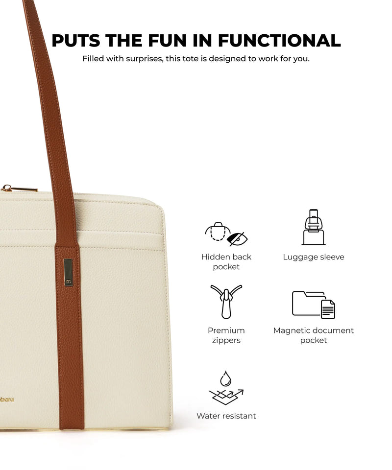 Color_Coconut Cream 2.0 | The Celeste Tote