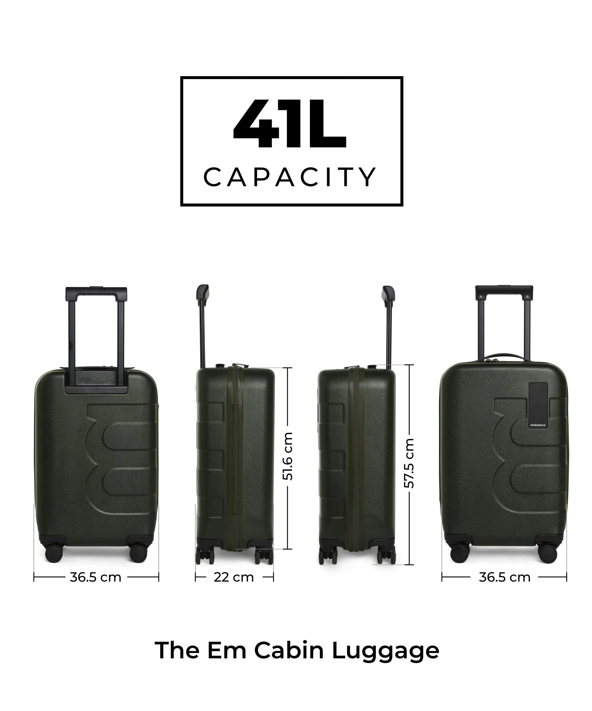 Color_4AM Forest | The Em Cabin Luggage