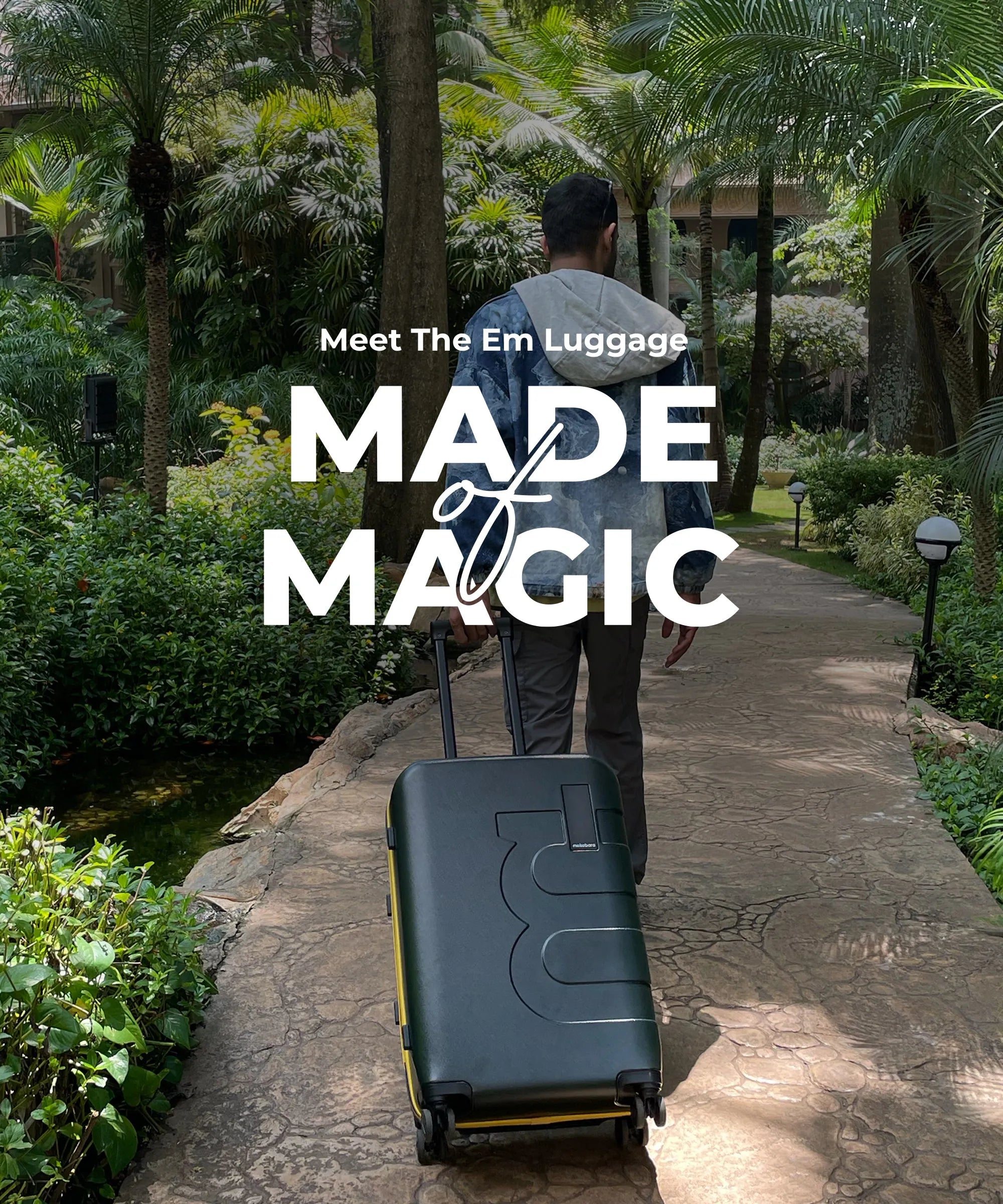 Color_4AM Forest Sunray (Limited Edition) | The Em Check-In Luggage