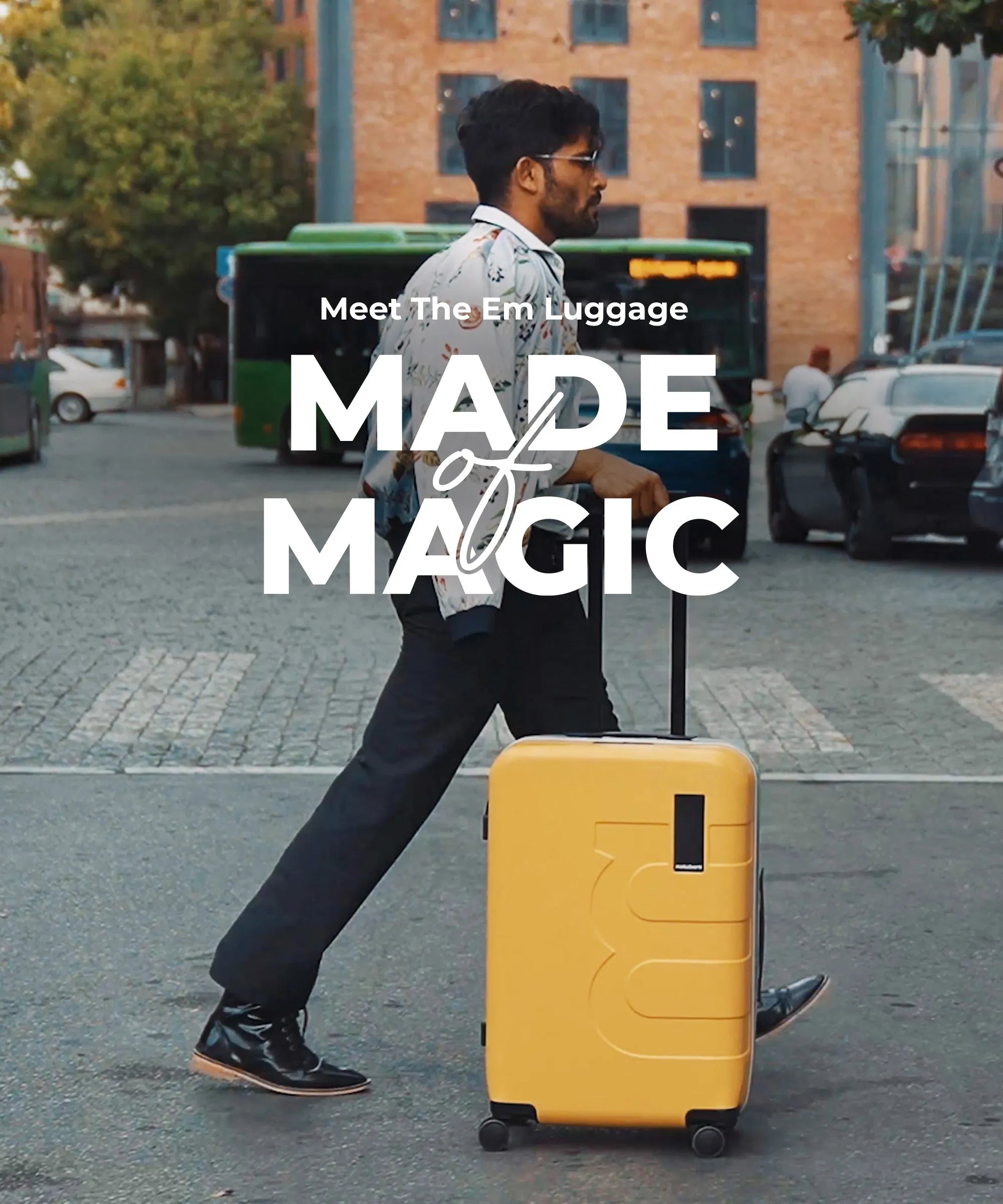 Color_Stir Sunshine (Limited Edition) | The Em Check-In Luggage