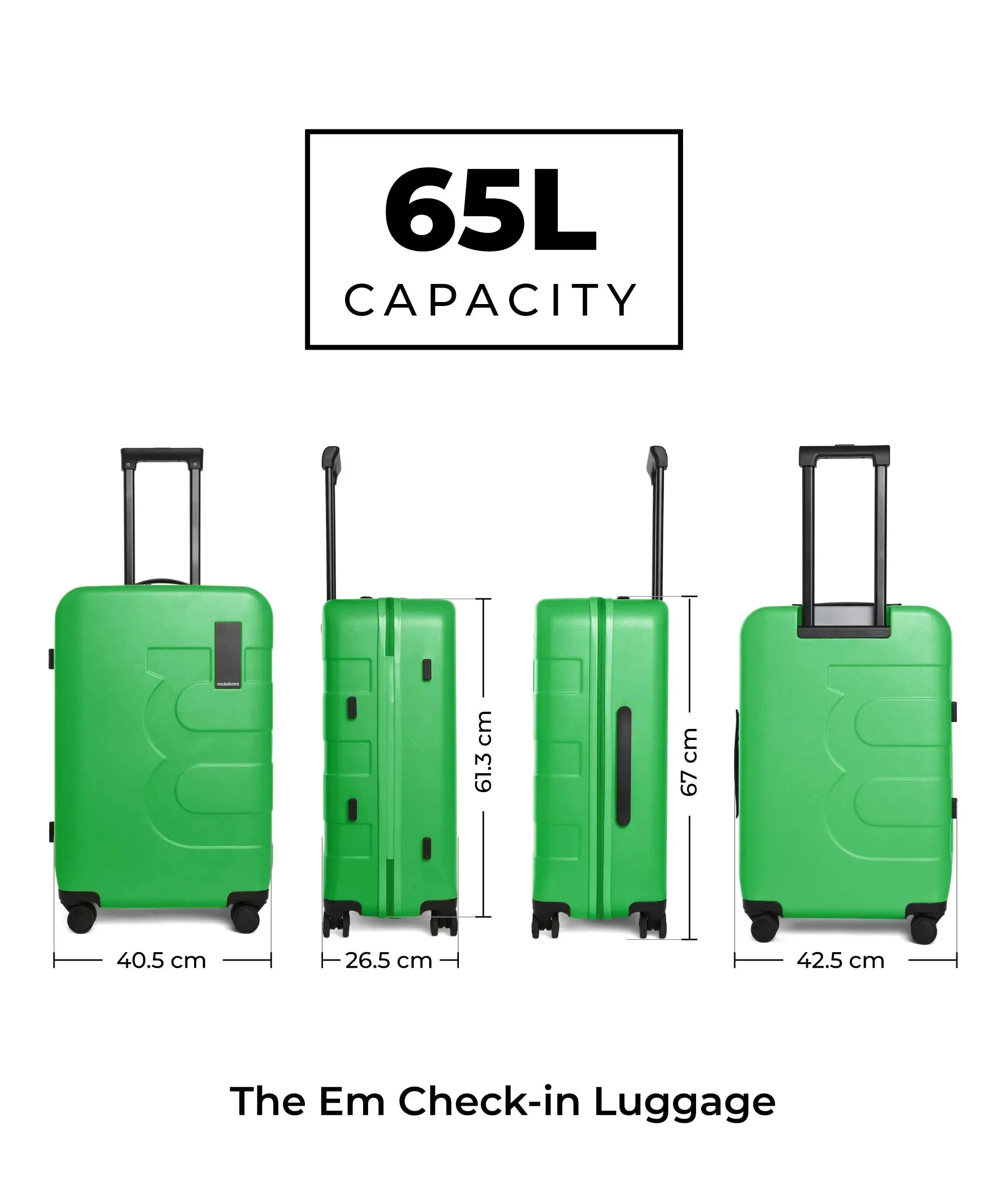 Color_Heavy Dose | The Em Set of 2 Luggage