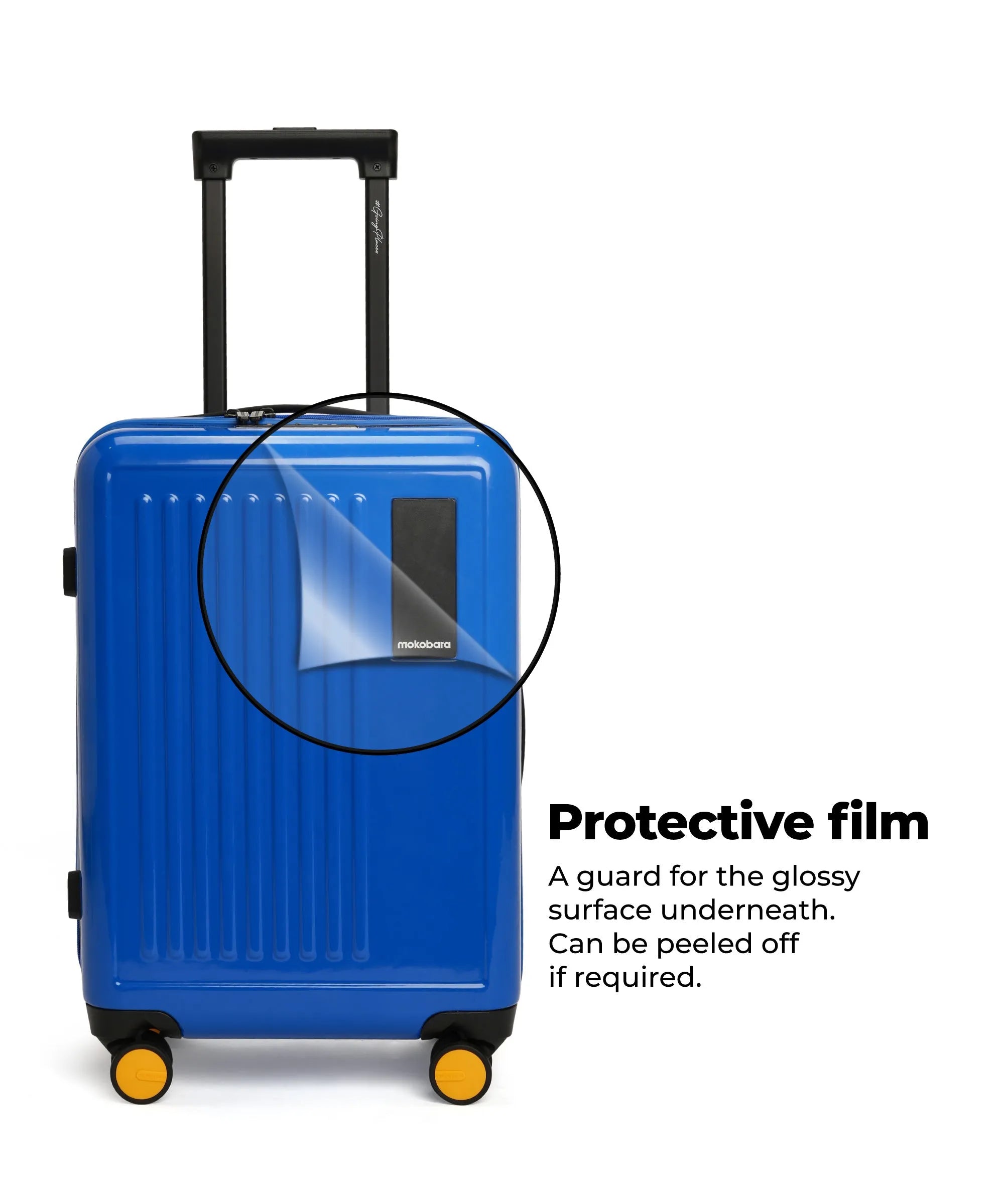 Color_Maximalist Blue (Gloss Edition) | The Transit Luggage - Set of 3